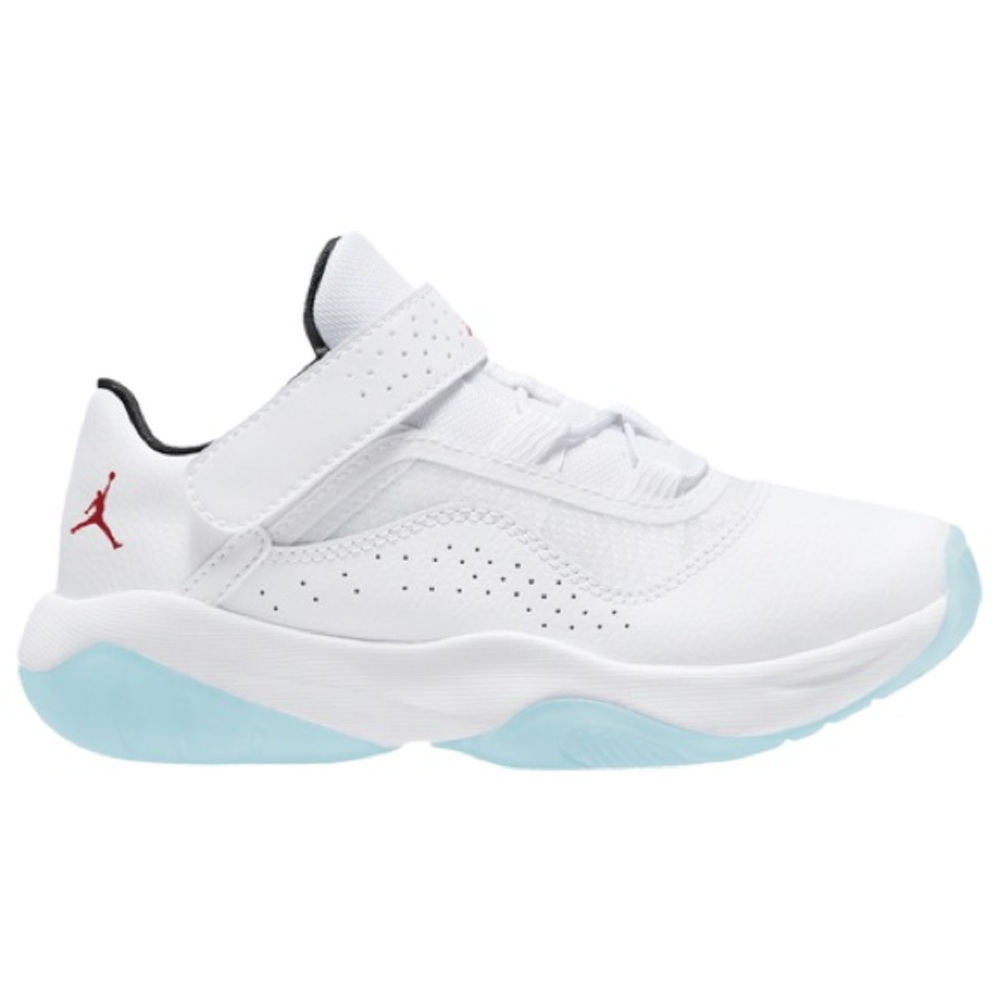 Jordan 11 CMFT White and Red Low-Top Sneakers kids size 13C